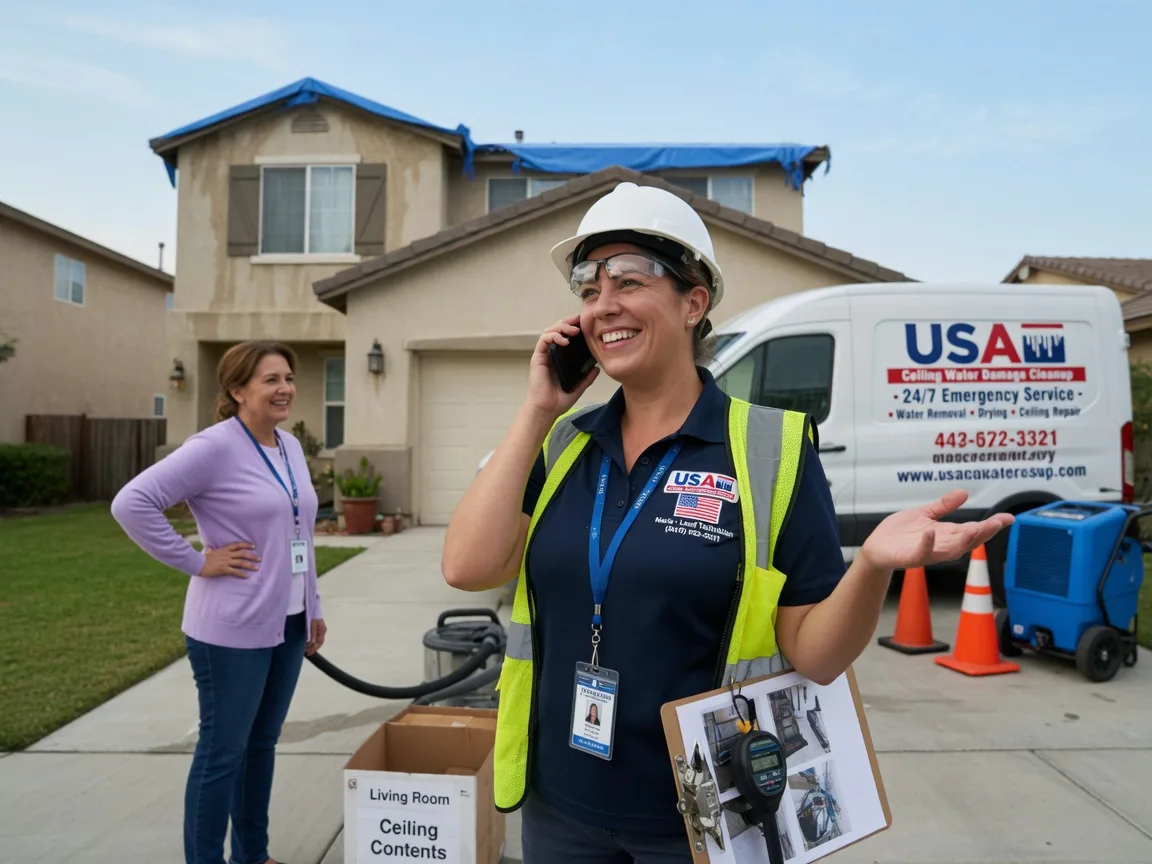 Ceiling Water Damage Restoration Perris, CA FAQs